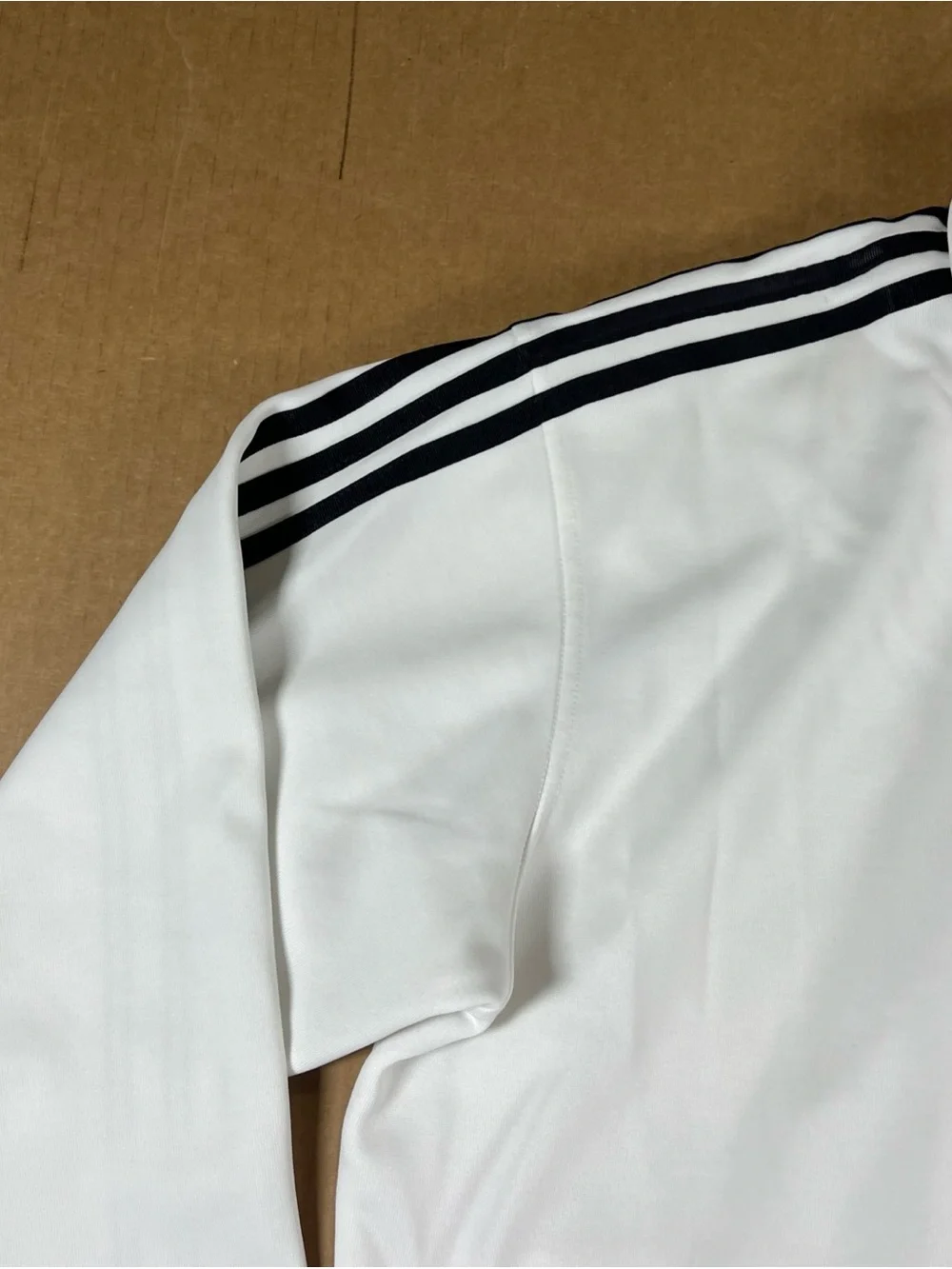 VTG Adidas 2006 FIFA World Cup Germany Koln Track Jacket Mens L White Zip Soccer